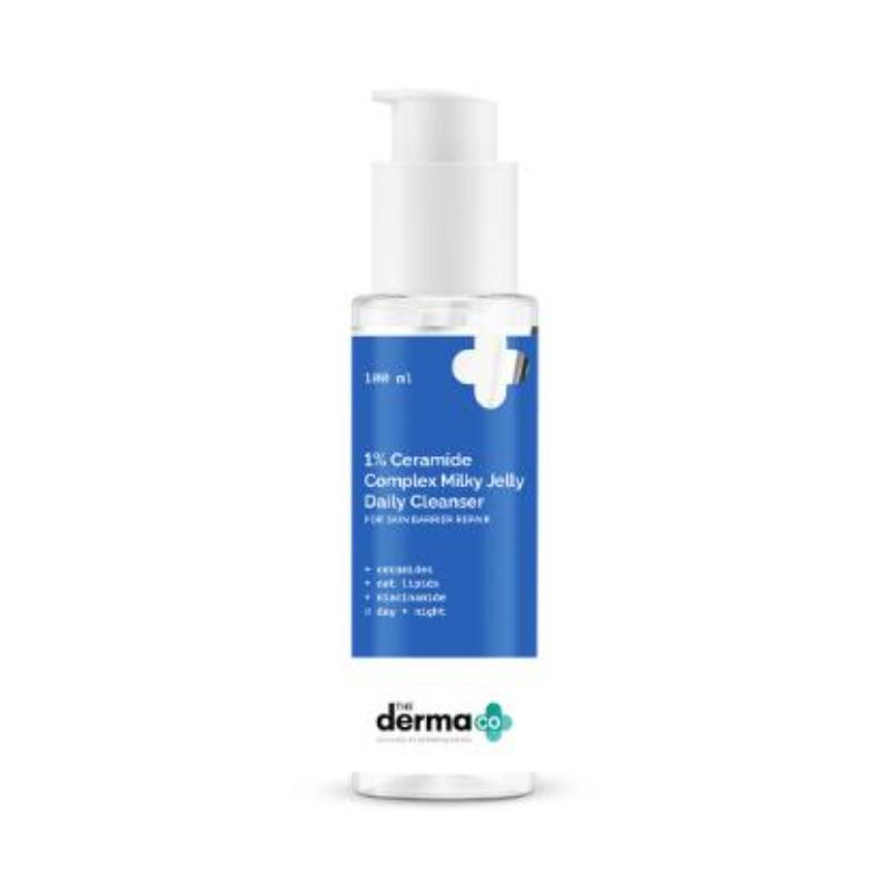 The Derma Co. 1% Ceramide Complex Milky Jelly Daily Cleanser 100Ml