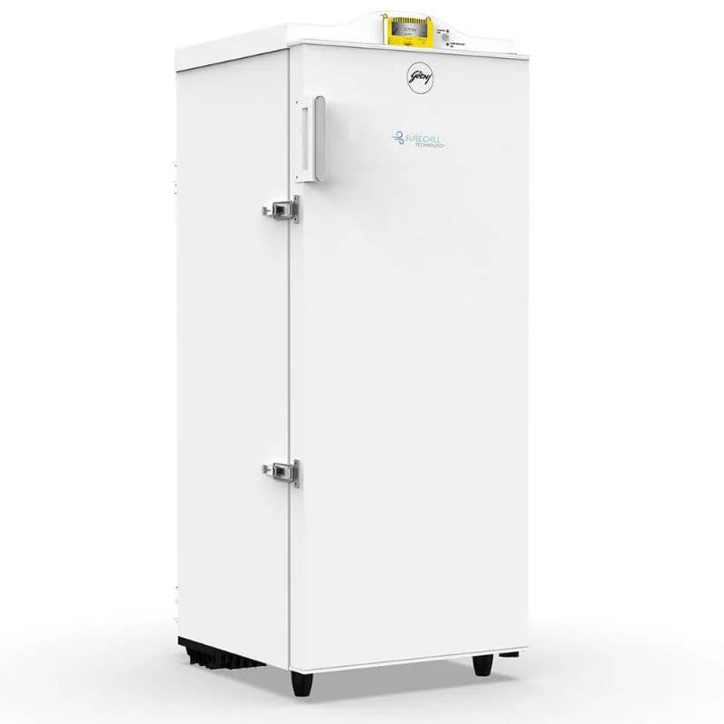 Godrerj 51 Ltrs Medium Holdover Vaccine Range Refrigerator MR GVR 51L AG WHITE