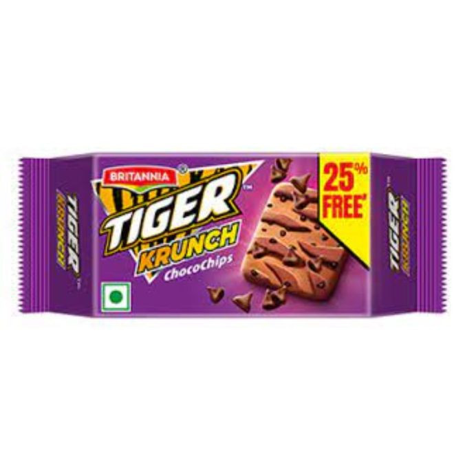 Britannia Tiger Krunch Choco Chips 25+15 gm x 180 NPR 10 NP [9000088]