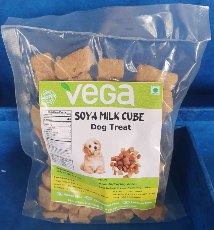 Vega Soy Milk Cube, Dog Treat - 150Gm
