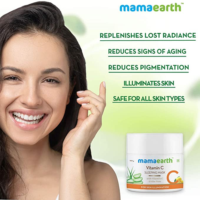 Mamaearth Vitaminc Sleepingmask