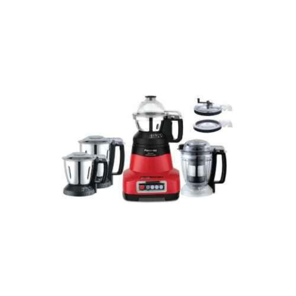 Panasonic 750W Monster Mixer Grinder with 4 Jars Red (AE series) MX-AE475RED