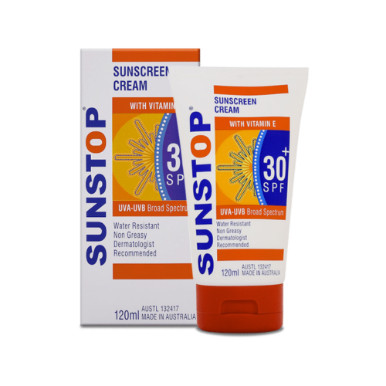 Sunstop Spf 30+ Sunscreen Cream 120Ml