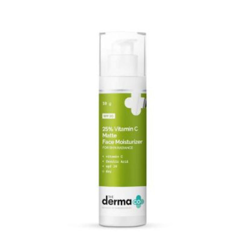 The Derma Co. 25% Vitamin C Matte Daily Face Moisturizer 30Gm
