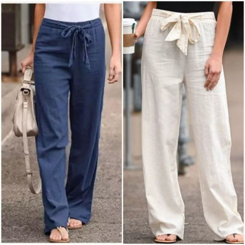 Fashion Cotton Trouser Pants For Women