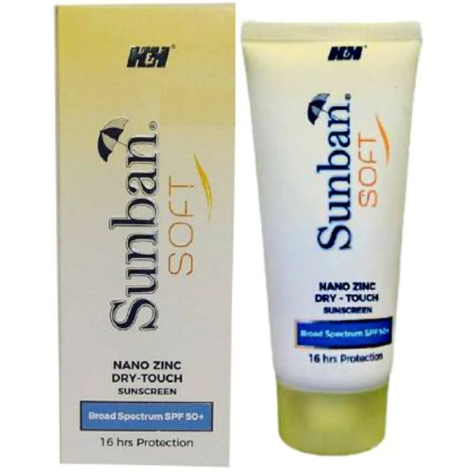 Sunban Soft Spf 50+ Sunscreen Gel, 75 Gm