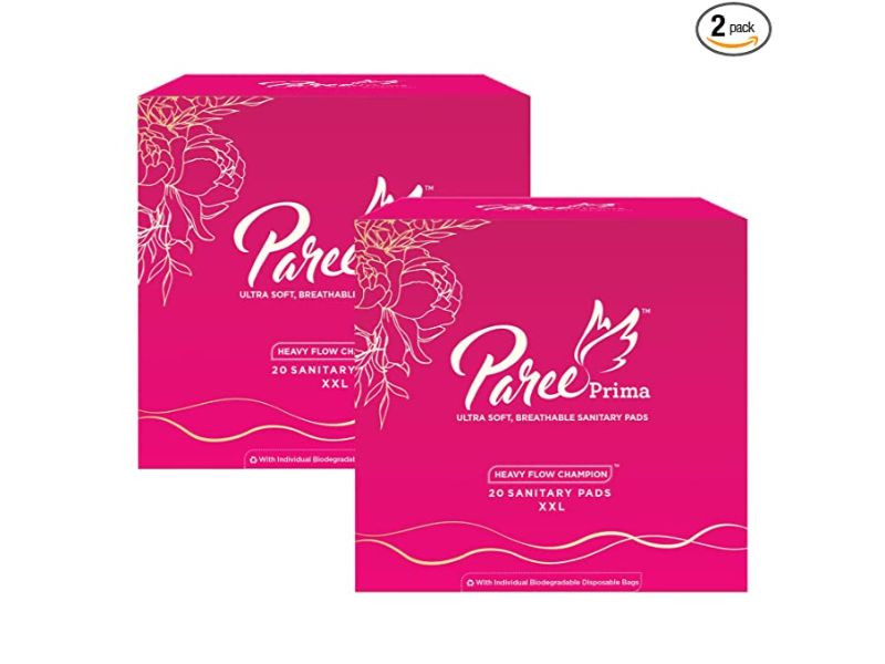 Prima Paree Ultra soft Breathable Sanitary Pads XXL - 20 Pads