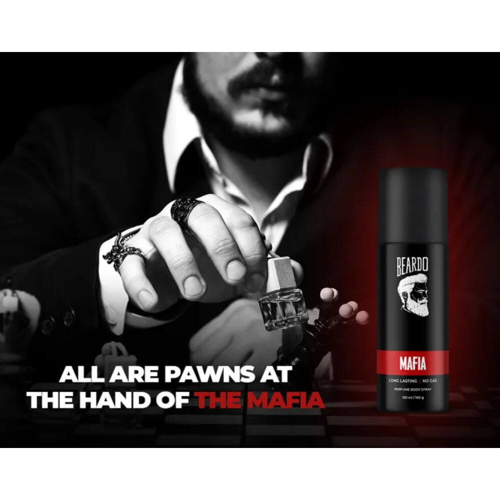 Beardo Mafia Perfume Body Spray For Men 120ml