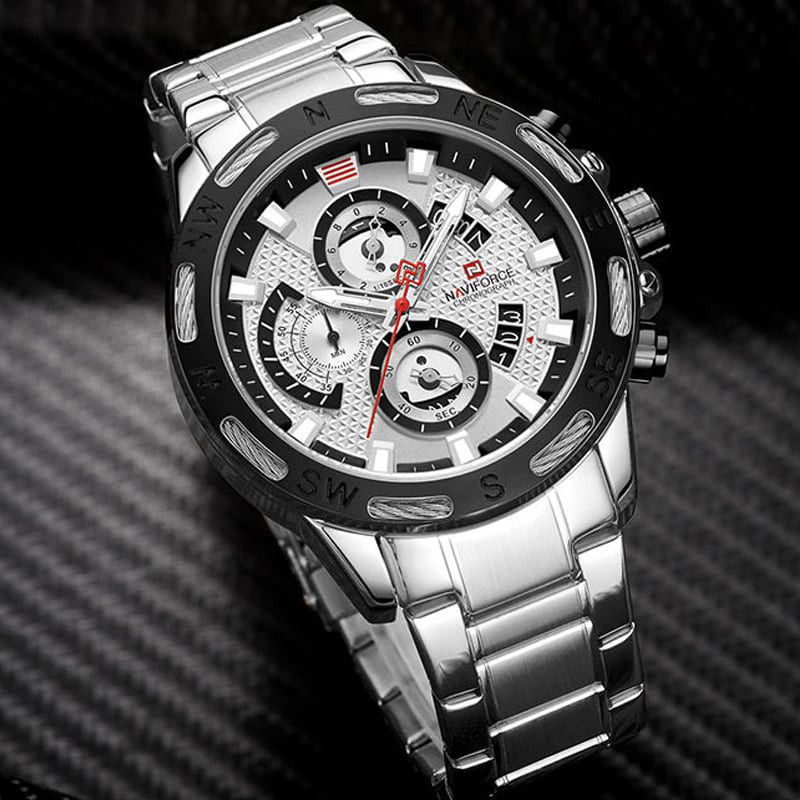 NaviForce-9165 silver Watch