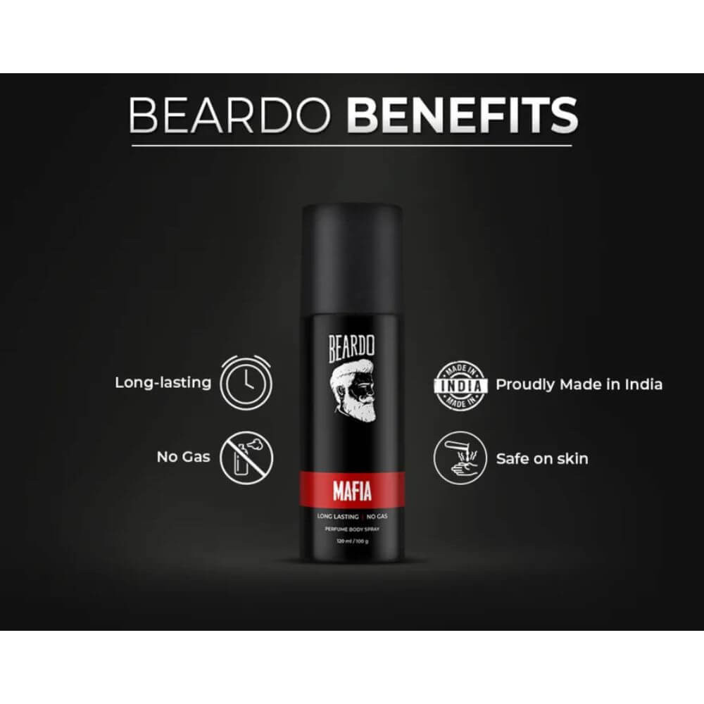Beardo Mafia Perfume Body Spray For Men 120ml
