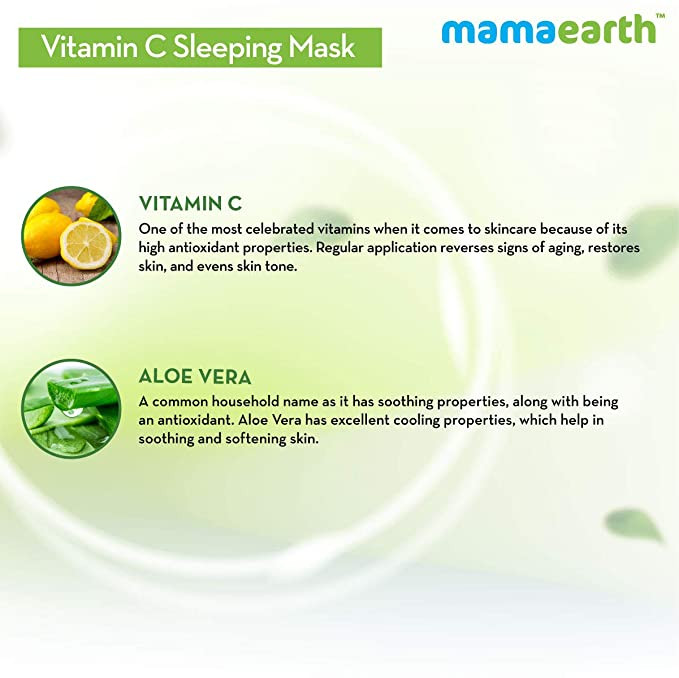 Mamaearth Vitaminc Sleepingmask