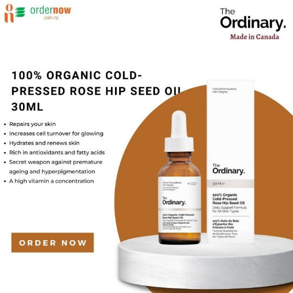 The Ordinary100% Organic Cold-Pressed Rose Hip Seed Oil -30Ml