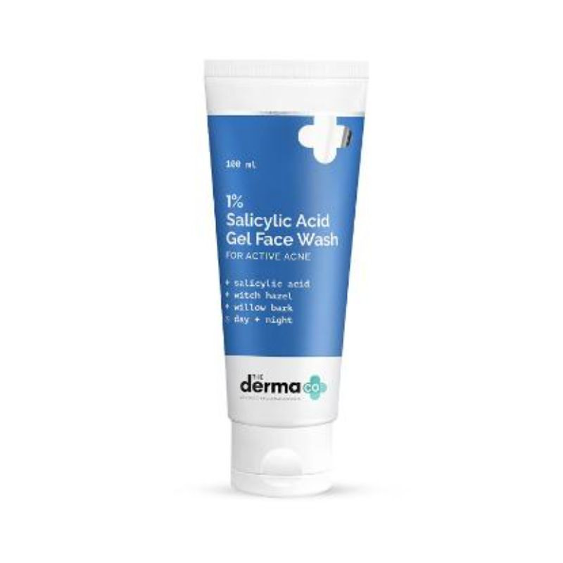 The Derma Co. 1% Salicylic Acid Gel Face Wash With Salicylic Acid & Witch Hazel 100Ml