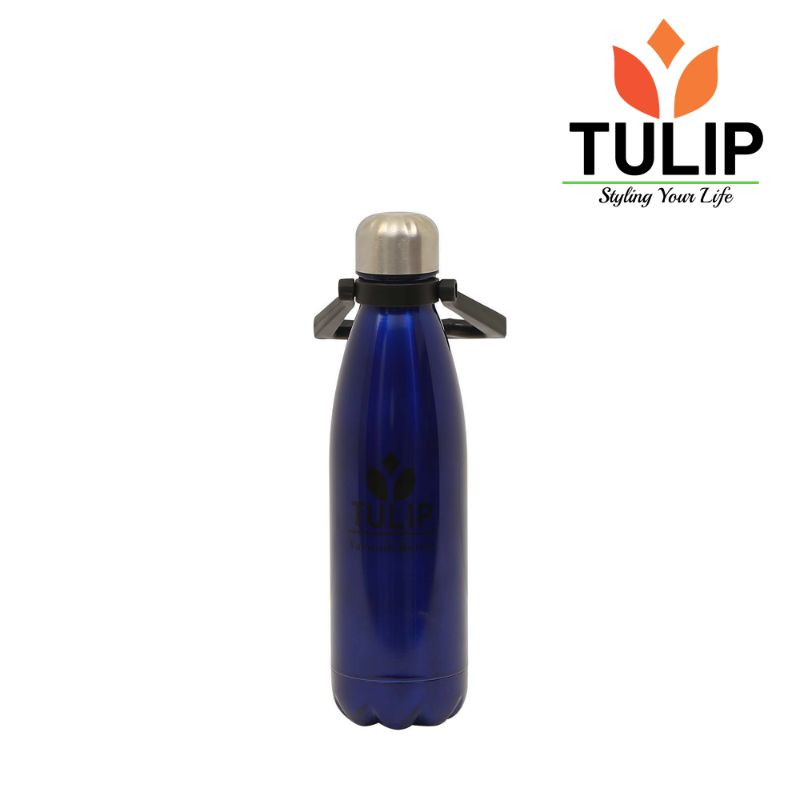 Tulip 500Ml Vacuum Cola Bottle -Blue