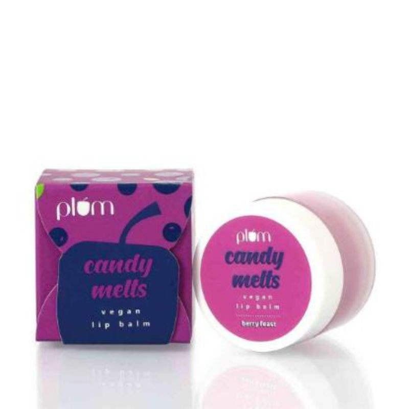 Plum Candy Melts Vegan Lip Balm - Berry Feast 12Gm