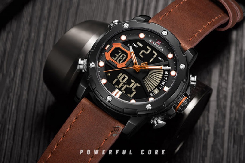 NaviForce- 9172 Orange Watch