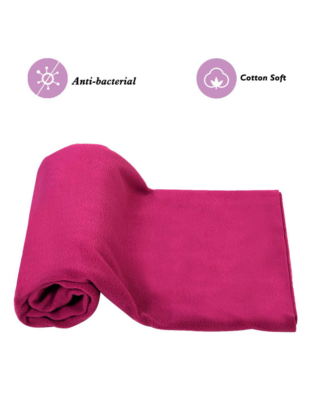 Mee Mee Total Dry and Breathable Mattress Protector Mat (XL, Rani Pink)