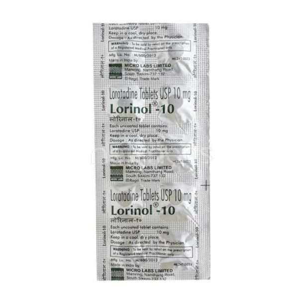 Lorinol-10 Tabs