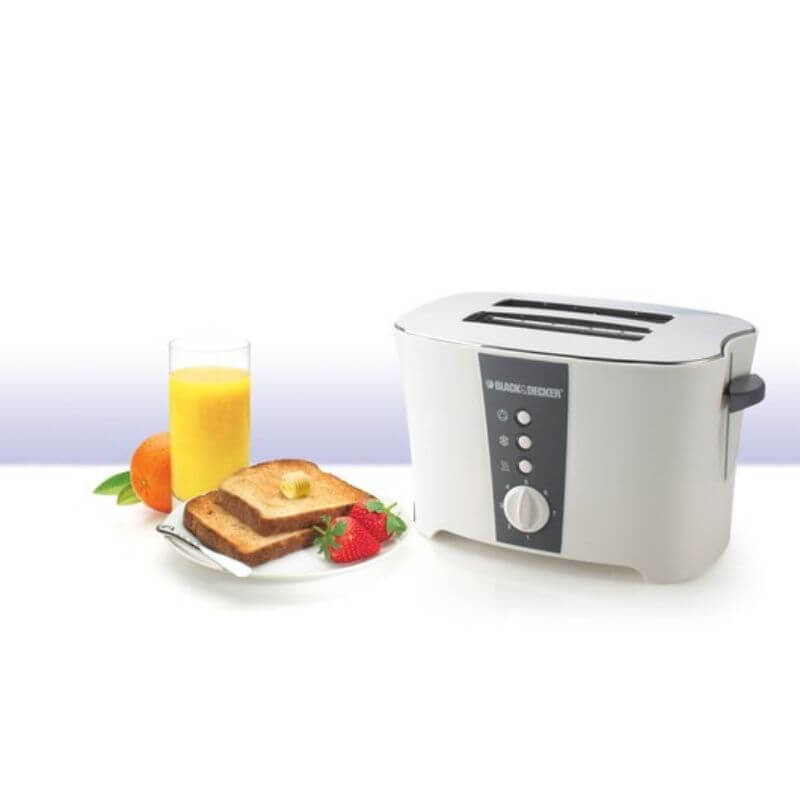 Black+Decker 2 Slice Cool Touch Toaster ET122-B5