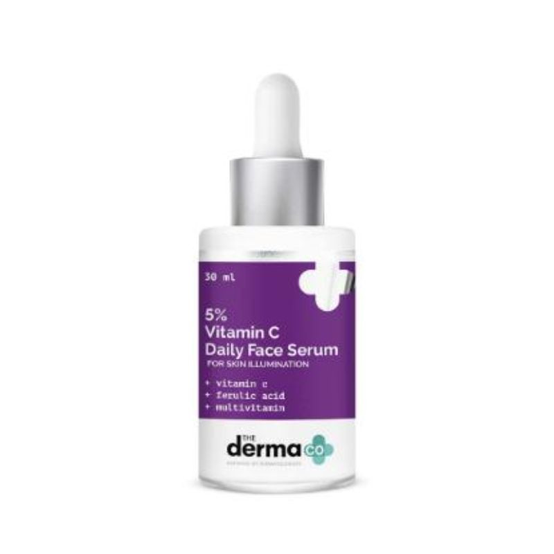 The Derma Co. 5% Vitamin C Daily Face Serum 30Ml