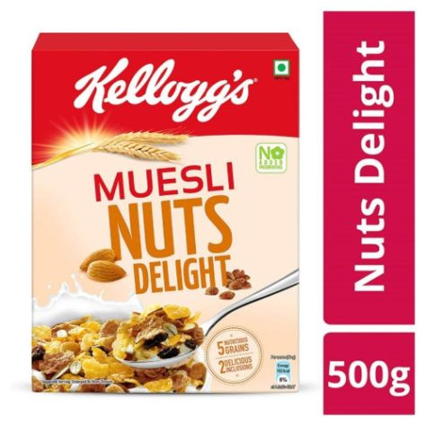 Kellogg's Extra Muesli Nut Delight 500 gm x 16