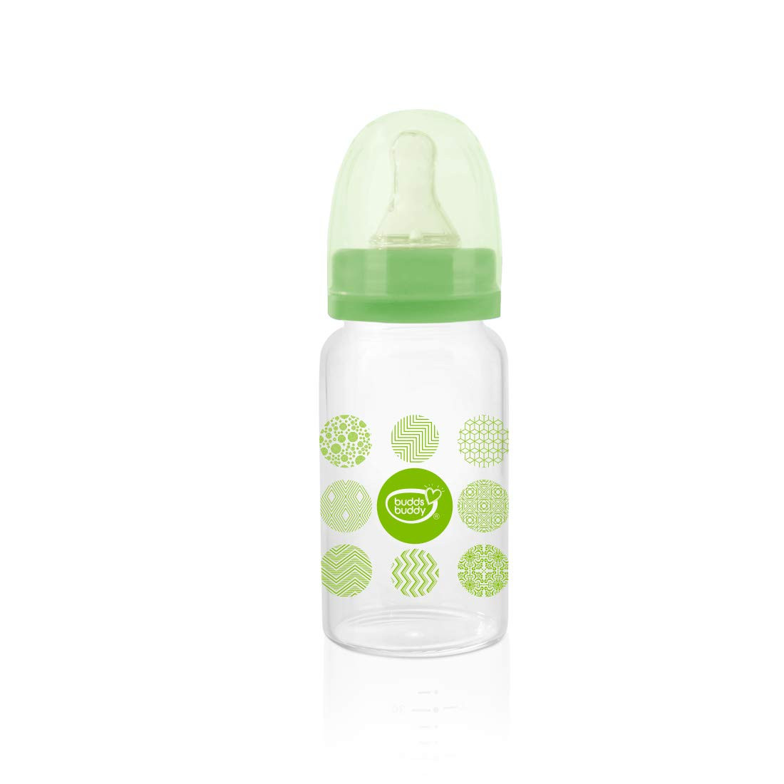 BuddsBuddy  Classic Baby Feeding Bottle (125ml)