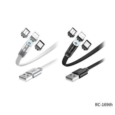 Remax Flag Series 2.1A 3 In 1 Magnetic Charging Cable Rc-169Th