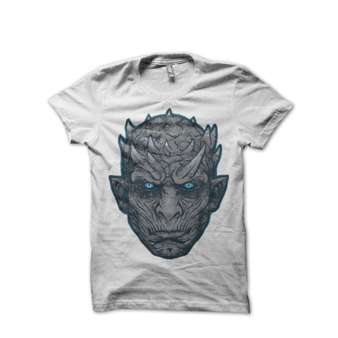 Night King Blue Printed GOT T-Shirt For Men