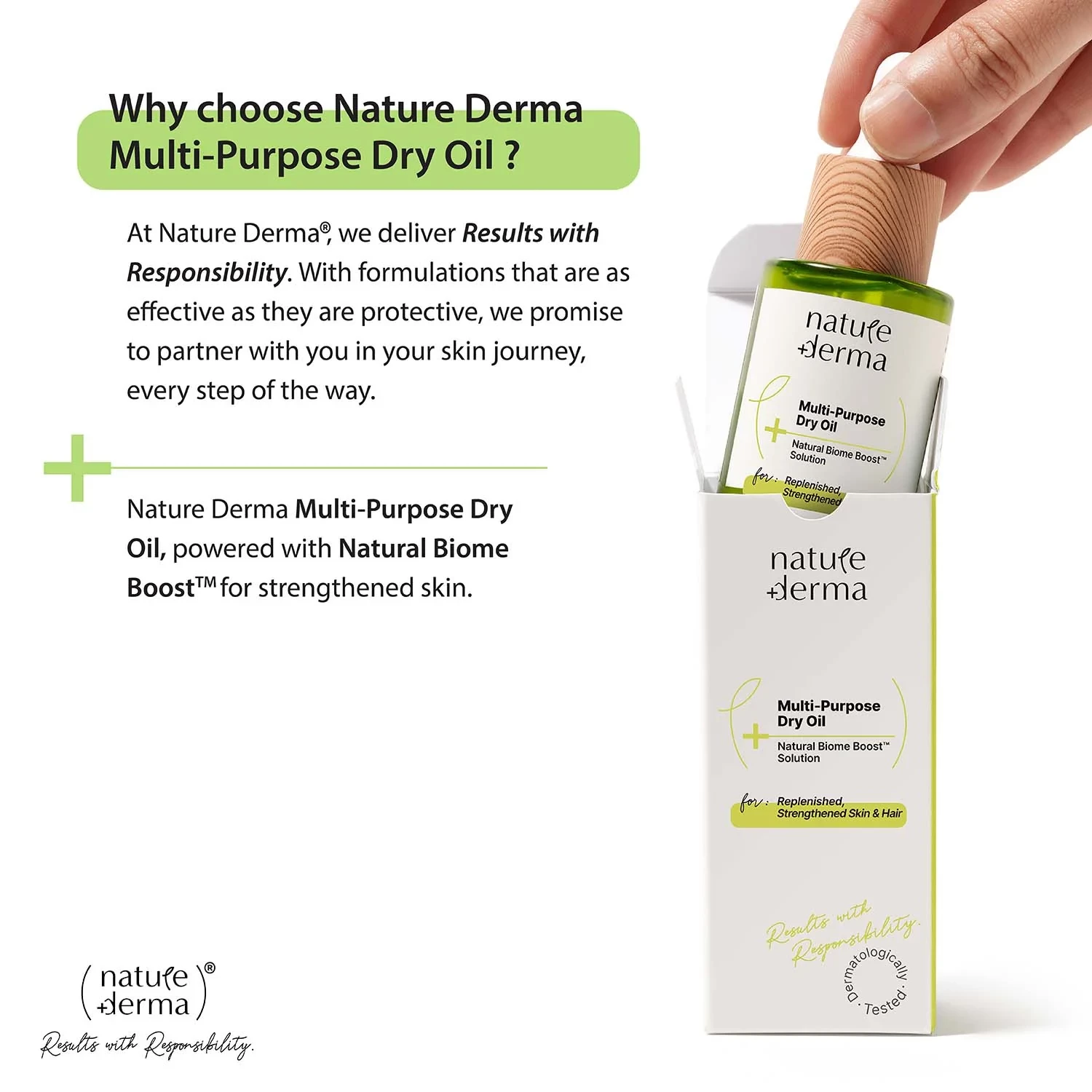 Nature Derma Multi-Purpose Dry Oil, 30Ml