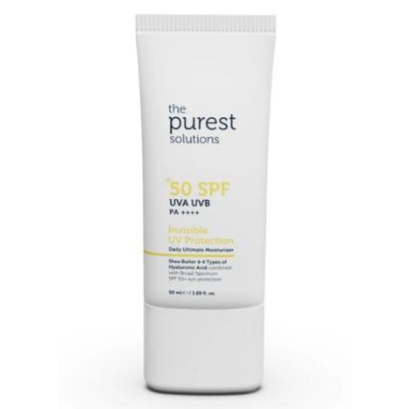 The Purest Solutions Invisible Uv Protection Daily Intensive Moisturizer Spf 50+ 50Ml