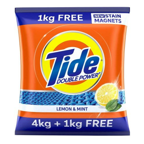 Tide | Tide Plus Lemon 4 kg + 1 kg Free x 5 INR 465 [82308674]