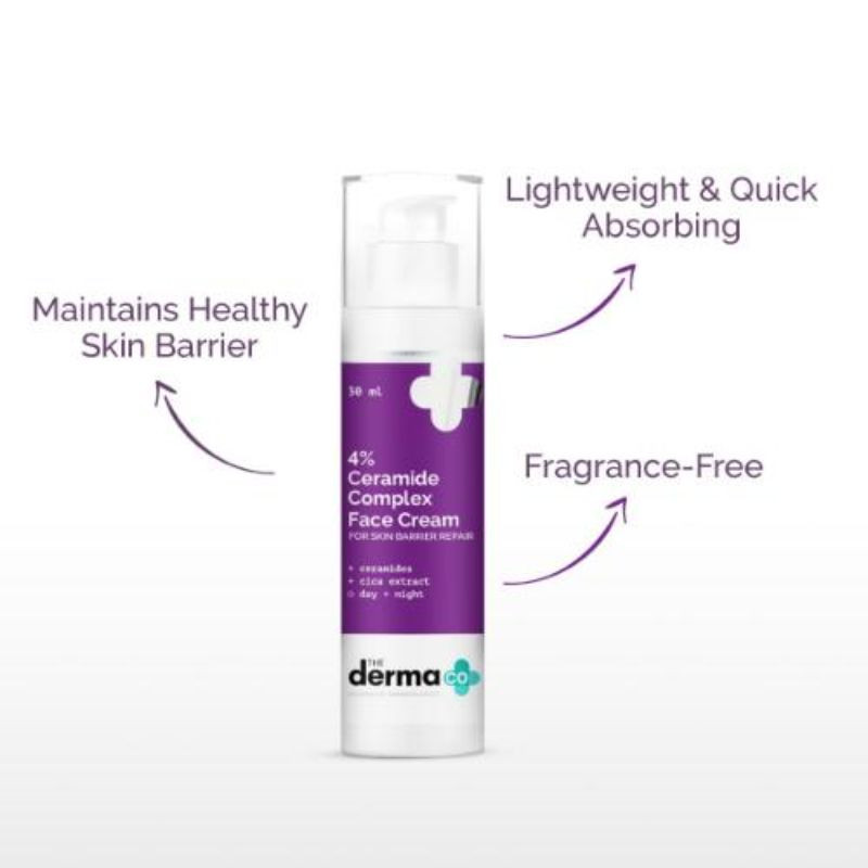 The Derma Co. 4% Ceramide Complex Face Cream 30Ml