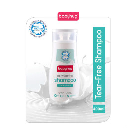 Babyhug Milk Protein Formula Daily Tear Free Shampoo 400Ml