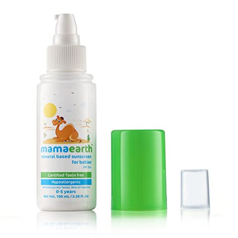Mamaearth Minireal Based Sunscreen