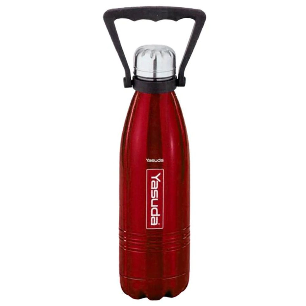 Yasuda 1000 ML Vacuum Bottle Flask Stainless Steel Colour YS-CB1000 SS