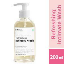 Sirona Natural Ph Balanced Intimate Wash With 5 Magical Herbs & No Chemical Actives - Helps Reduce Odor, Itching & Maintains Hygiene For Men And Women - 200 Ml