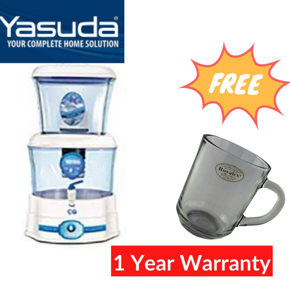 Yasuda 16 Ltr, Cermaic & Mineral Filter Water Purifier YS-WPG16PP