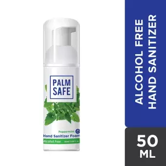 Palm Safe Foam Based Alcohol-Free Hand Sanitizer - 50Ml