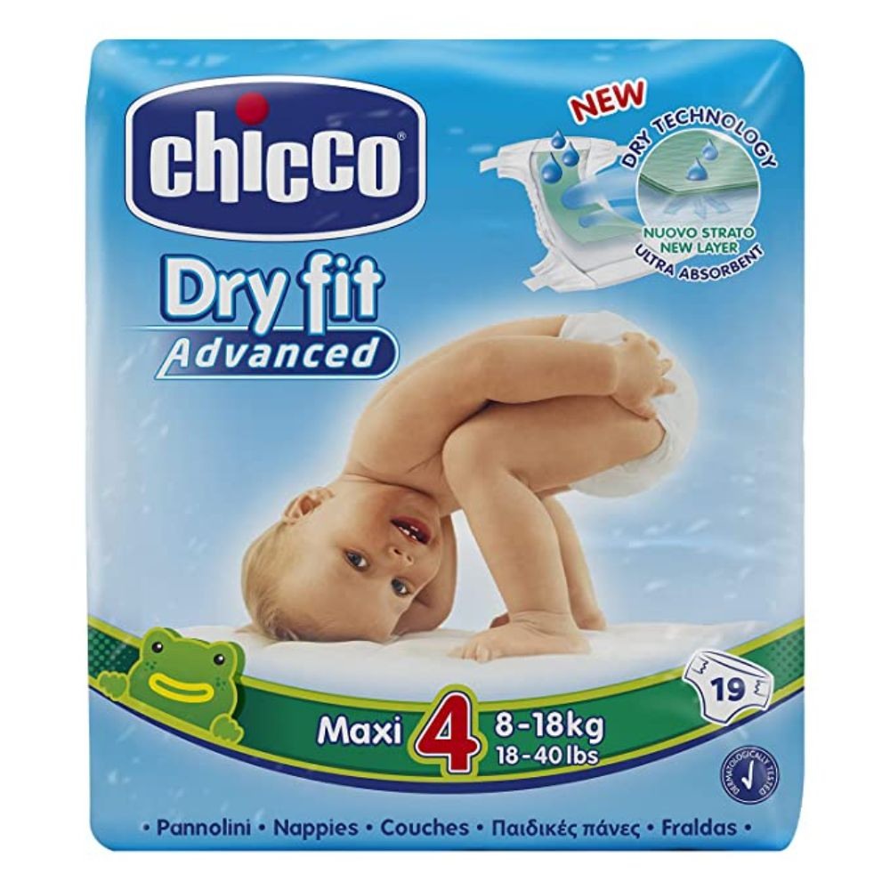 Chicoo DRY DIAPERS CHICCO NAPPIES MAXI 19
