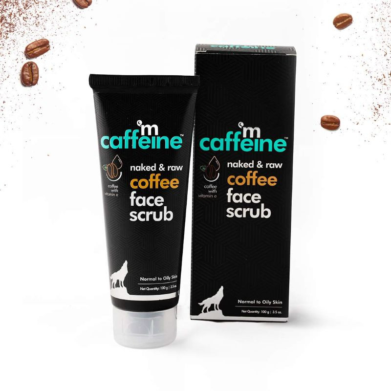 Mcaffeine Naked & Raw Coffee Face Scrub 100Gm