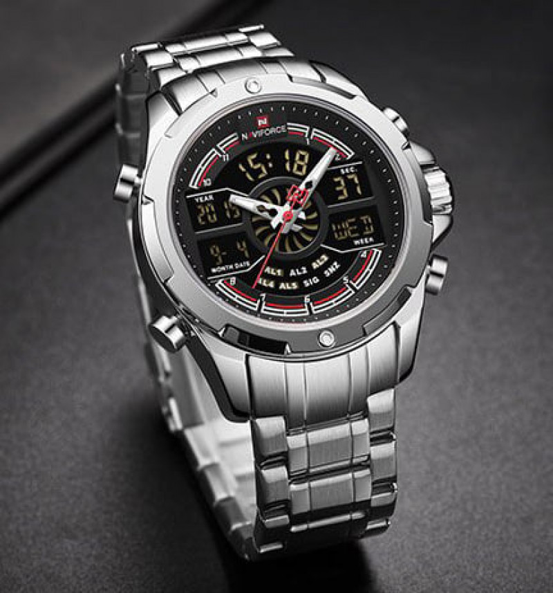 NaviForce-9170 Steel Watch