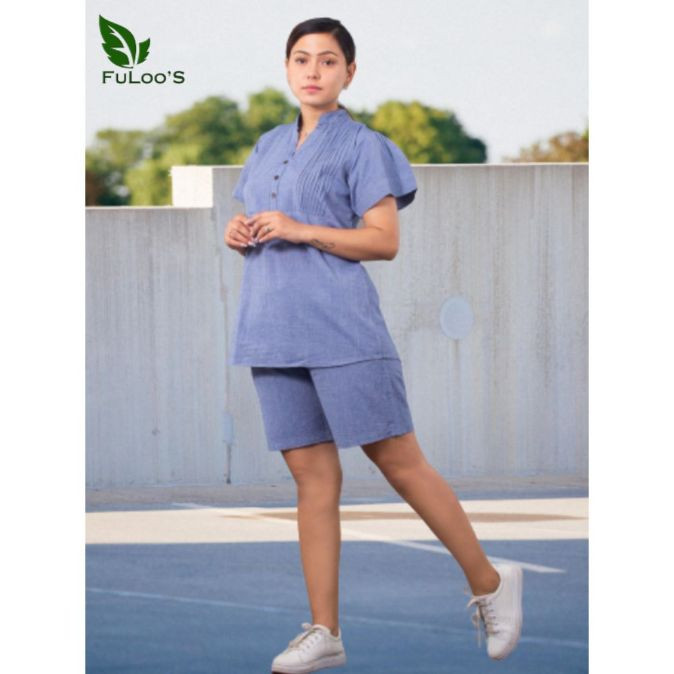 FuLoo'S 2 Piece Cotton Outfits For Women-