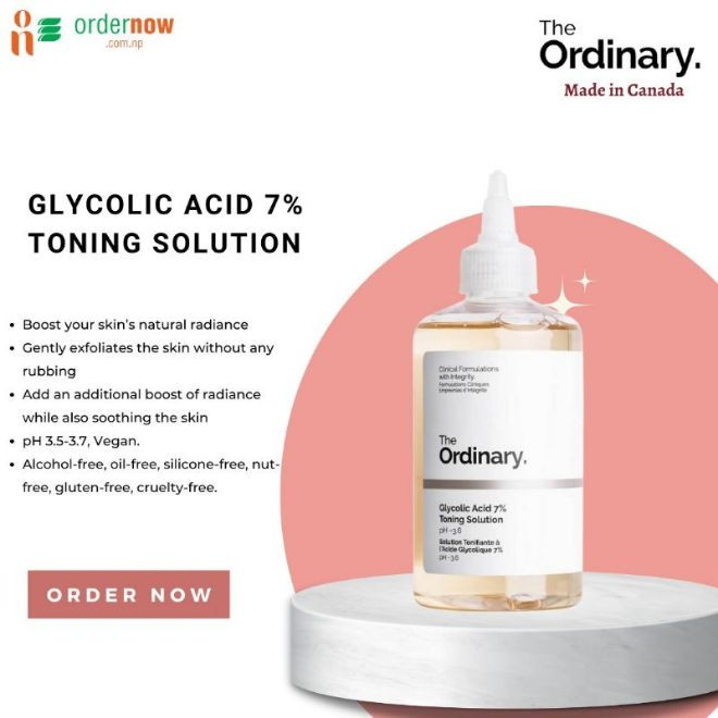 The Ordinary Glycolic Acid 7% Toning Solution - 240Ml