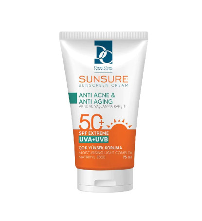Dermo Clean Anti Acne & Anti-Aging Sunscreen 75Ml