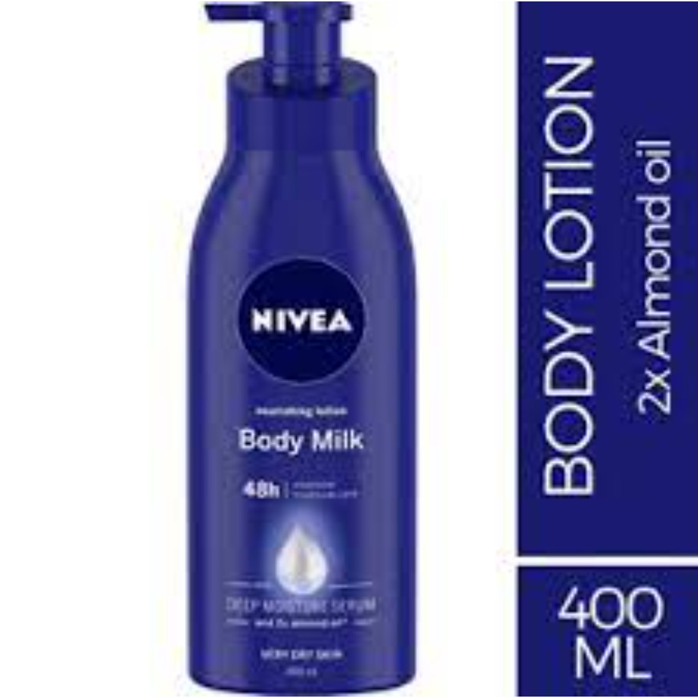 Nivea Milk Lotion Pump 400 Ml