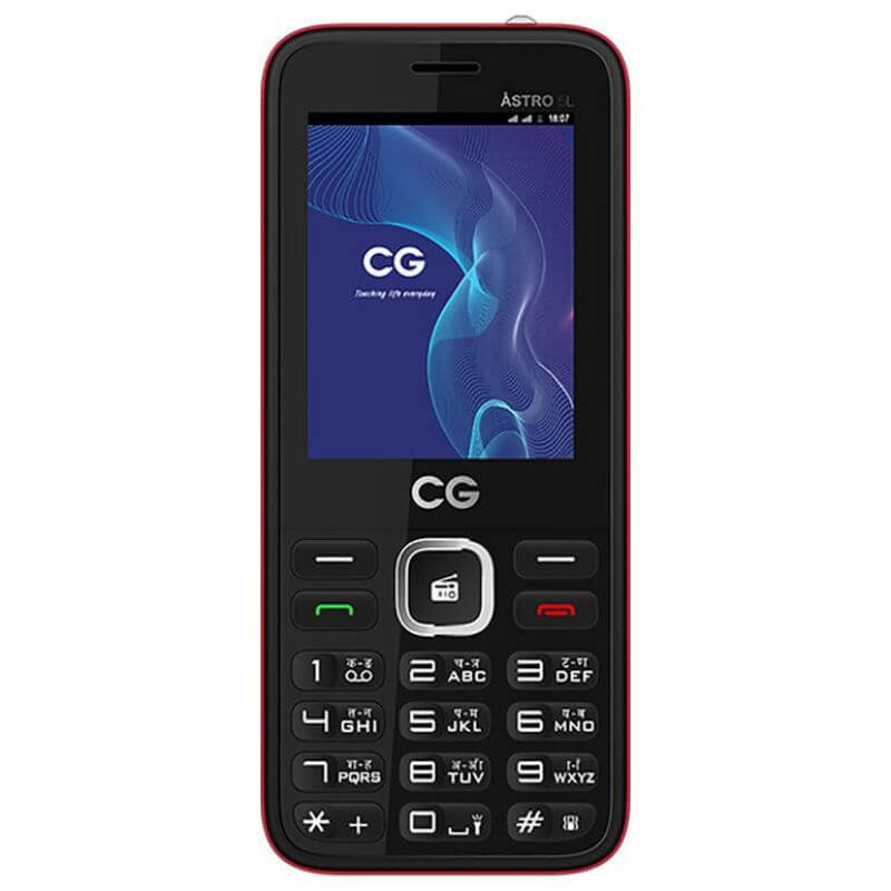 CG Mobiles ASTRO 5L ASTRO 5L-Black+RED