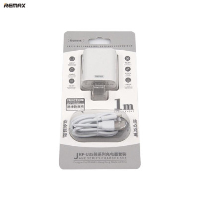 Remax Jane Series 2U Charger With Micro Cable Rp- U35-(Eu)