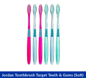Jordan Toothbrush Target Teeth & Gums (Soft)