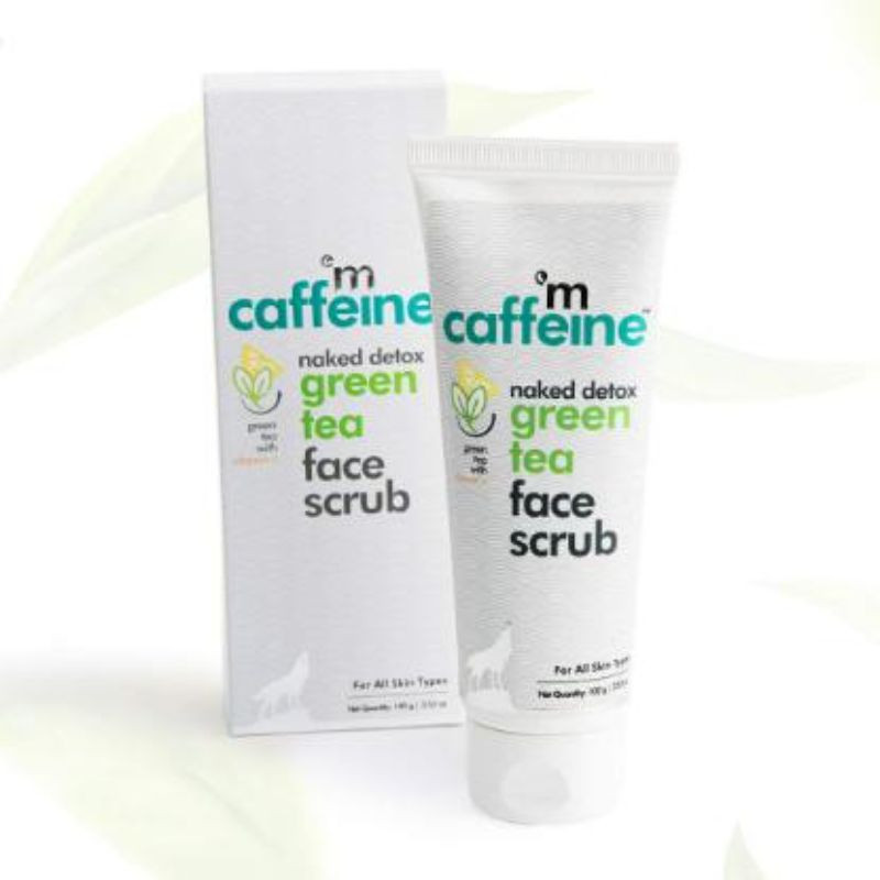 Mcaffeine Naked Detox Exfoliating Green Tea Face Scrub 100Gm