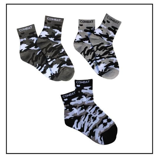 Combat Printed Socks For Men